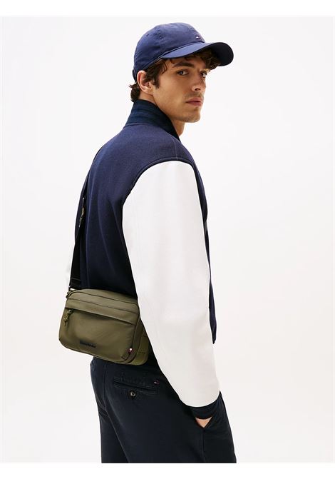 Borsa reporter con logo in rilievo TOMMY HILFIGER | AM0AM13219RBN